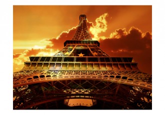 Fotótapéta - Napfényes Eiffel torony