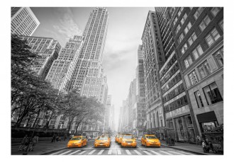 Fotótapéta - New York-i taxisok 1