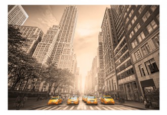 Fotótapéta - New York-i taxisok 2