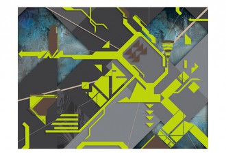 Fotótapéta - Repülőtér egy festő szemével
