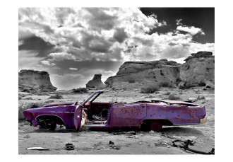 Fotótapéta - Retro autó a Colorado Desert