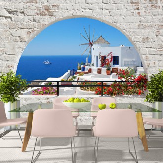 Fotótapéta - Santorini közelről