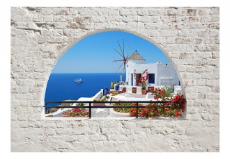 Fotótapéta - Santorini közelről
