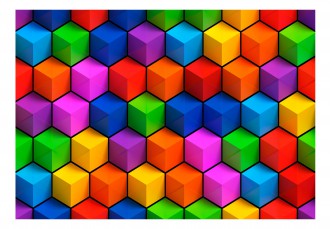 Fotótapéta - Színes geometria