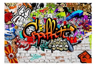 Fotótapéta - Színes grafiti 3
