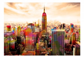 Fotótapéta - Szivárvány New York 2
