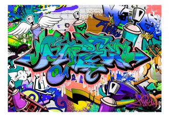 Fotótapéta - Szöveges graffiti 1
