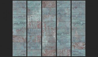 Fotótapéta - Türkiz beton
