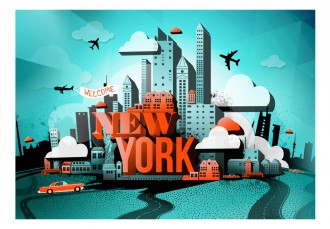 Fotótapéta - Üdvözlet New York-ban