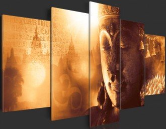 Kép - Buddha naplementében