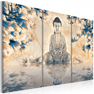 Kép - Buddha virágokkal 2