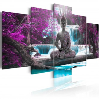 Kép - Buddha vízeséssel 1