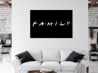 Kép - Family felirattal