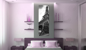 Kép - Fekete-fehér Eiffel torony 