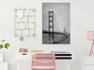 Kép - Fekete-fehér Golden Gate híd