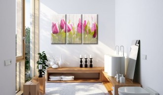 Kép - Festett tulipánok