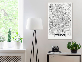 Kép - Frankfurt térképe