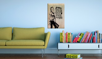 Kép - Graffiti szlogen