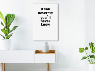 Kép - If You Never Try You Will Never Know