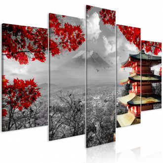 Kép - Japán épület és táj