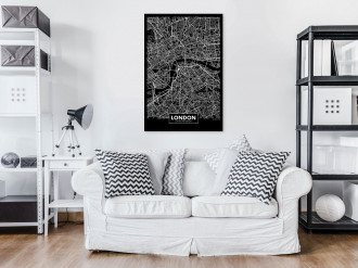 Kép - London sötét térképe