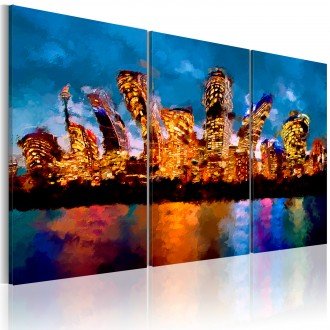 Kép - Mad city - triptych