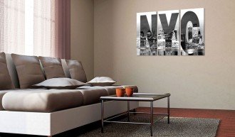 Kép - New York (black and white)