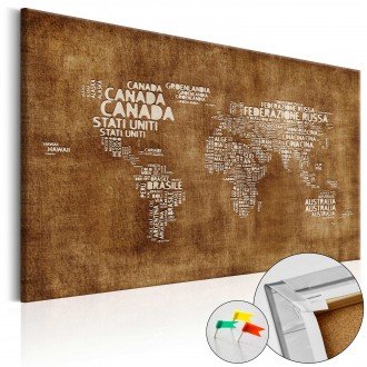 Kép parafán - The Lost Map (IT) [Cork Map]