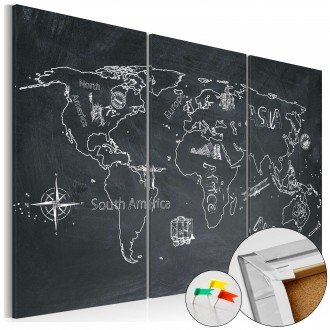 Kép parafán - Travel broadens the mind (triptych)