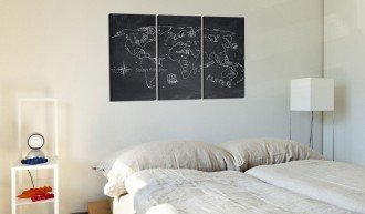 Kép parafán - Travel broadens the mind (triptych)