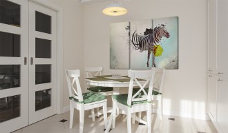 Kép - zebra - abstract