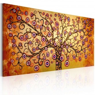 Kézzel festett kép - Peacock tree