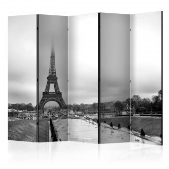 Paraván - Eiffel torony a ködben II