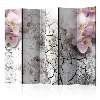 Paraván - Élénkvörös orchideák II