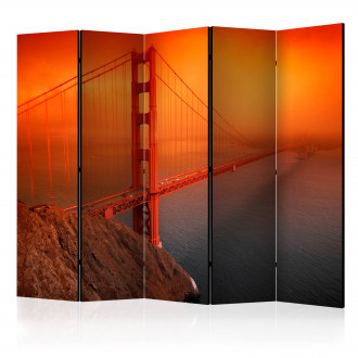 Paraván - Golden Gate a hajnali fényben II