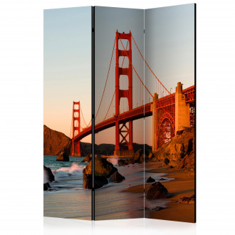 Paraván - Golden Gate híd - naplemente