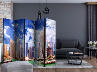 Paraván - Gomolyfelhő Dubai felett II