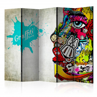 Paraván - Grafiti szépség II