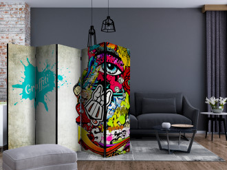Paraván - Grafiti szépség II