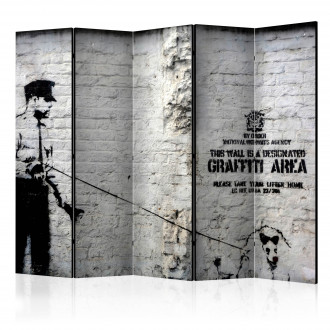 Paraván - Grafiti terület (Banksy) II