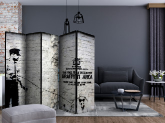 Paraván - Grafiti terület (Banksy) II