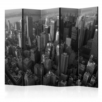 Paraván - New York: felhőkarcolók (madártávlatból) II