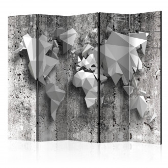 Paraván - Origami világtérkép II