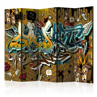 Paraván - Színes graffiti II