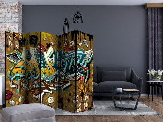 Paraván - Színes graffiti II