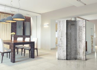 Paraván - Szürke beton