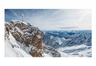 XXL Fotótapéta - Tél Zugspitze-ban